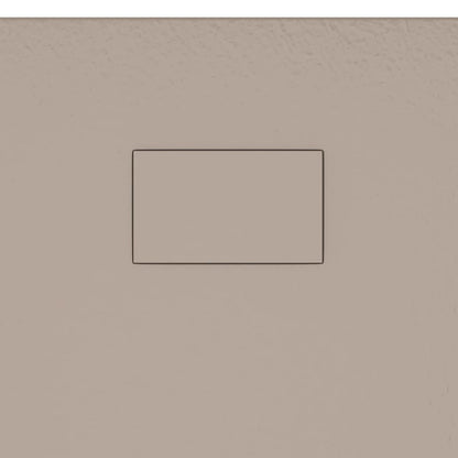 Piatto Doccia in SMC Marrone 90x80 cm - homemem39