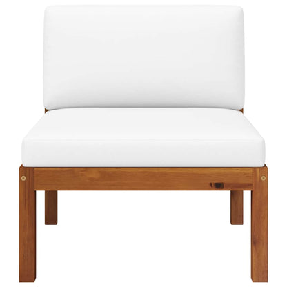 Set da giardino 2 pezzi con cuscini in legno di acacia e corda - homemem39