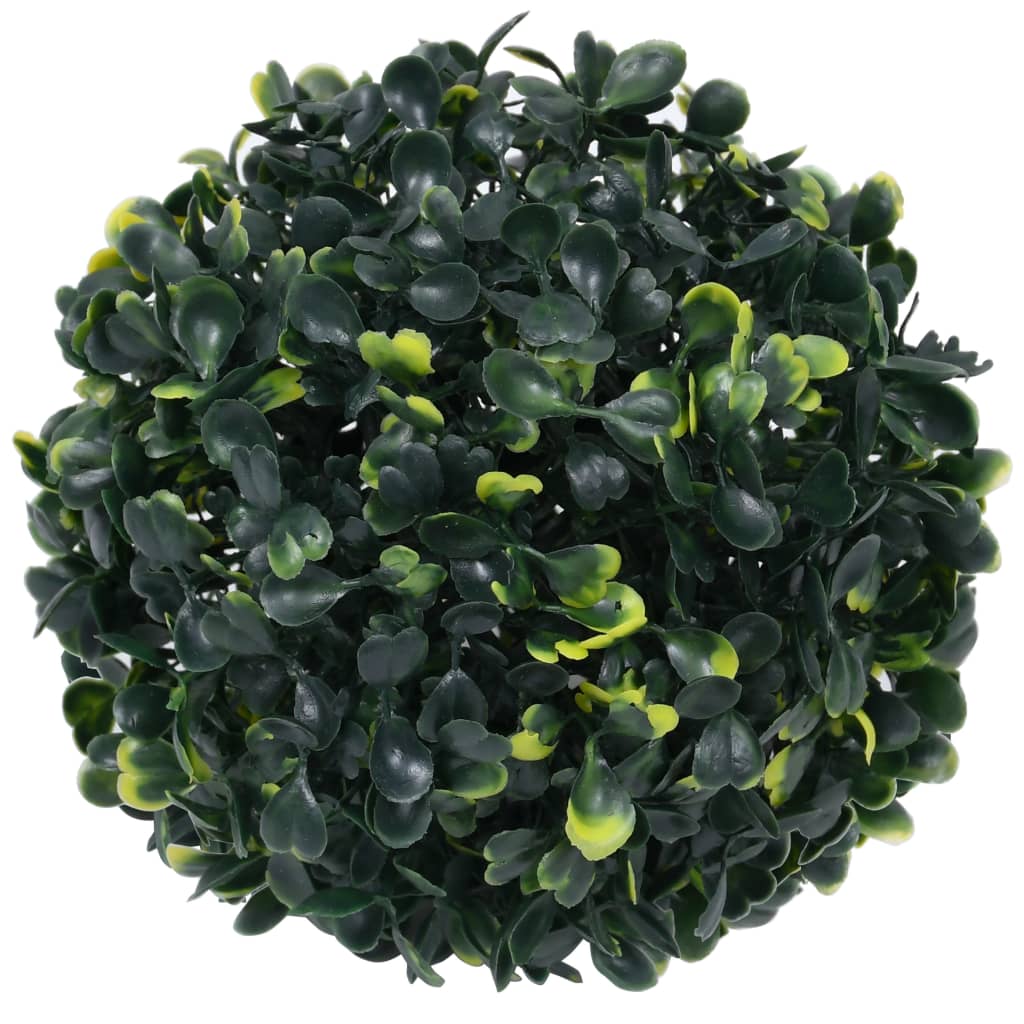 Sfere di Bosso Artificiale 4 pz 12 cm | homemem39