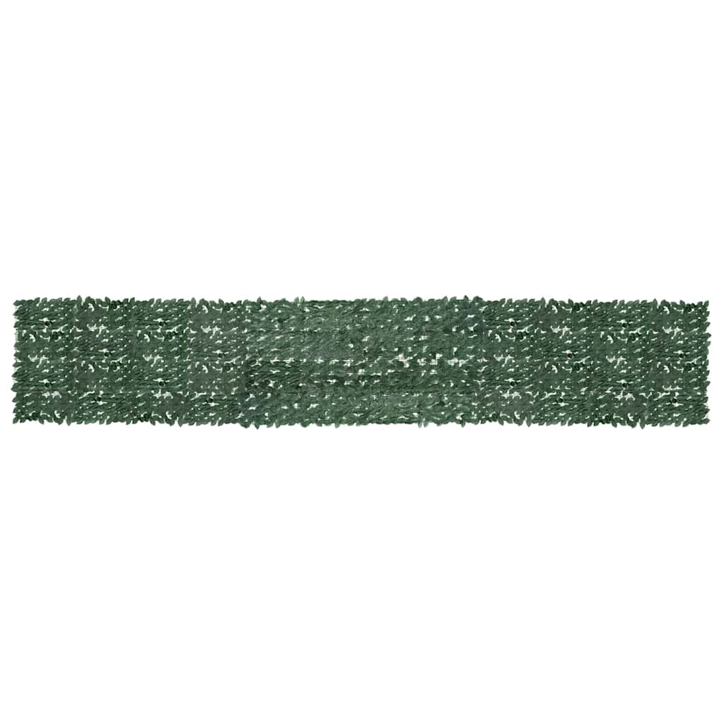 Paravento da Balcone con Foglie Verde Scuro 600x100 cm | homemem39