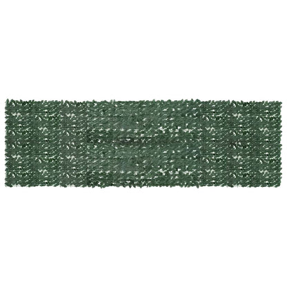 Paravento da Balcone con Foglie Verde Scuro 500x150 cm | homemem39
