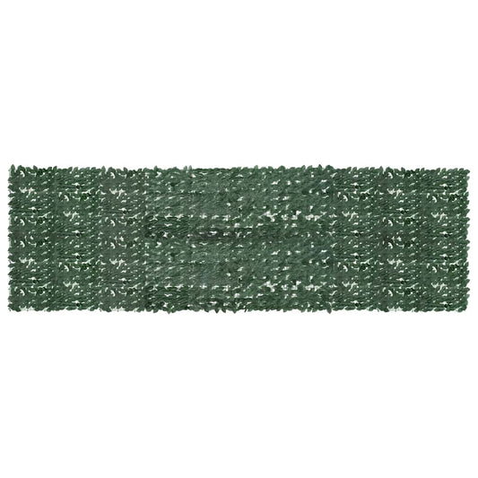 Paravento da Balcone con Foglie Verde Scuro 500x150 cm | homemem39