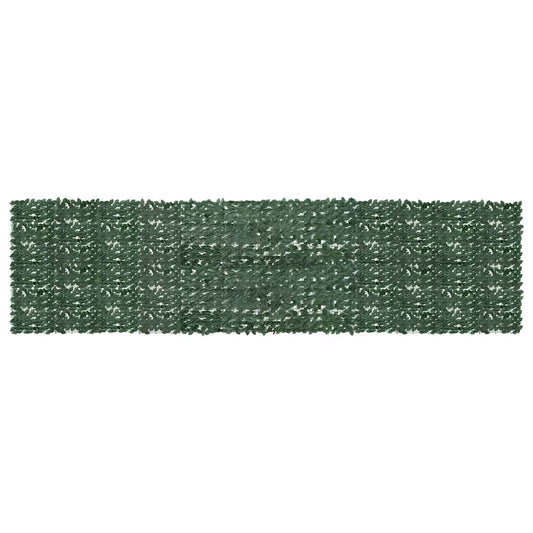 Paravento da Balcone con Foglie Verde Scuro 600x150 cm | homemem39