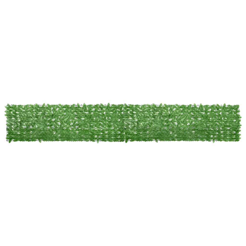 Paravento da Balcone con Foglie Verdi 500x75 cm | homemem39