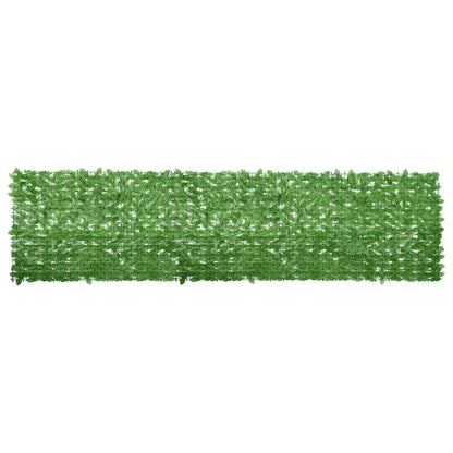 Paravento da Balcone con Foglie Verdi 400x100 cm | homemem39
