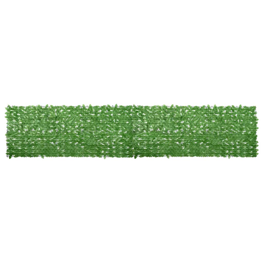 Paravento da Balcone con Foglie Verdi 500x100 cm | homemem39