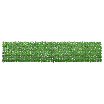 Paravento da Balcone con Foglie Verdi 500x100 cm | homemem39