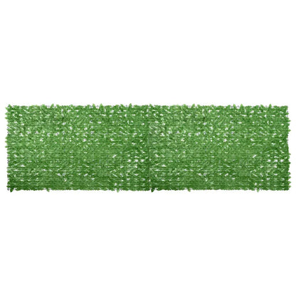 Paravento da Balcone con Foglie Verdi 500x150 cm | homemem39