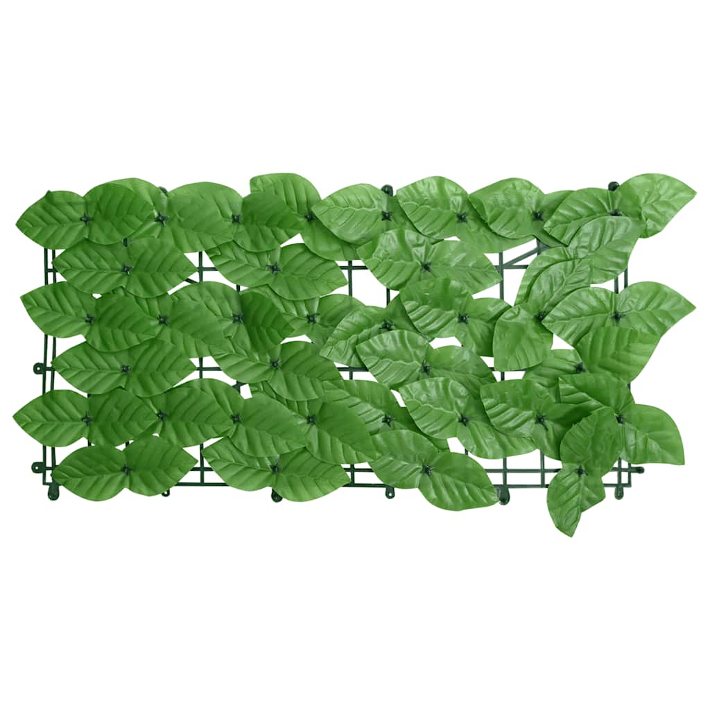 Paravento da Balcone con Foglie Verdi 500x150 cm | homemem39