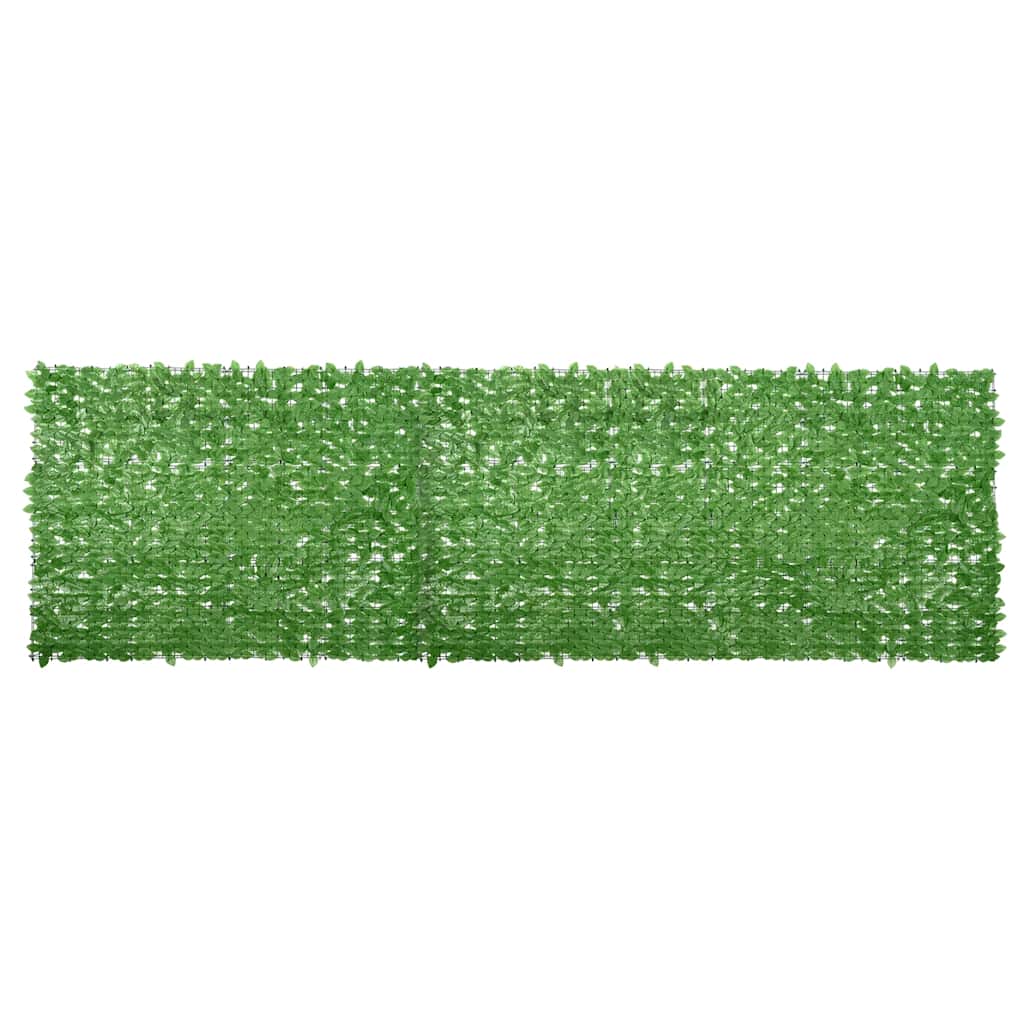 Paravento da Balcone con Foglie Verdi 600x150 cm | homemem39