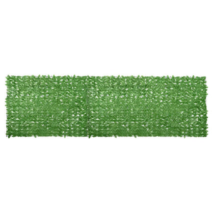 Paravento da Balcone con Foglie Verdi 600x150 cm | homemem39
