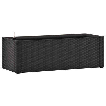 Letto Rialzato Giardino con Irrigazione Antracite 100x43x33 cm | homemem39