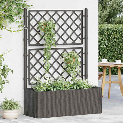 Letto Rialzato da Giardino Graticcio e Irrigazione Antracite | homemem39