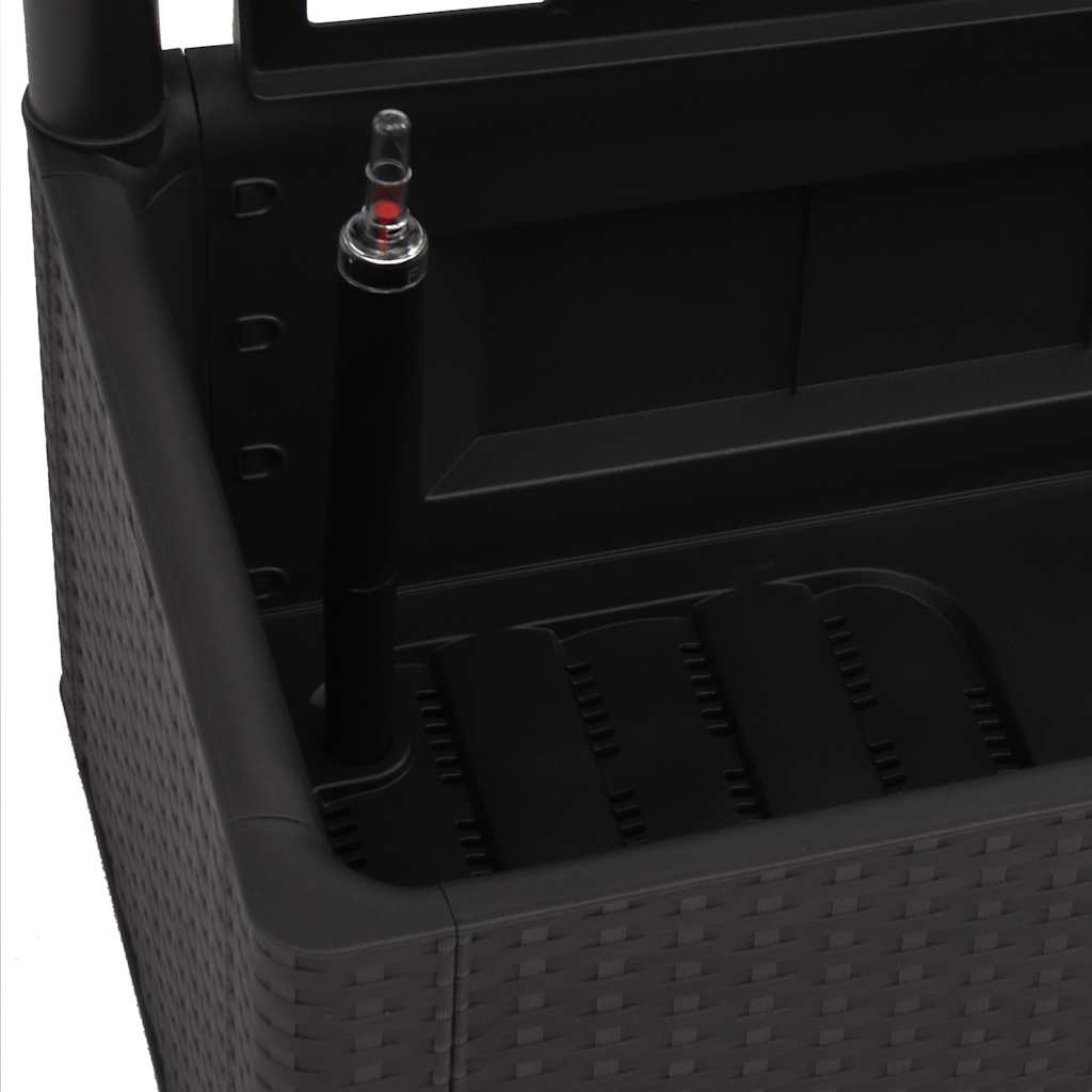 Letto Rialzato da Giardino Graticcio e Irrigazione Antracite - homemem39