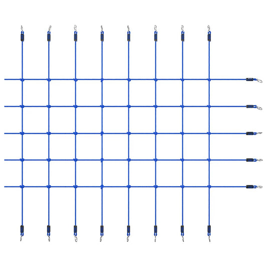 Rete da Arrampicata 200x150 cm Blu - homemem39