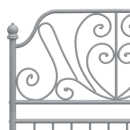 Giroletto Grigio in Metallo 100x200 cm | homemem39
