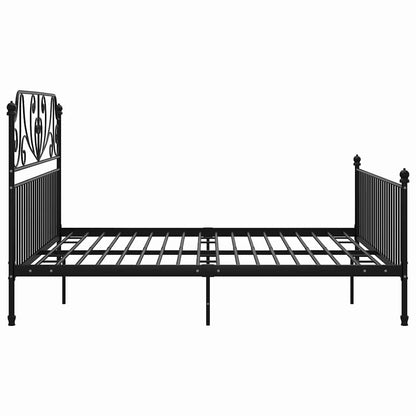 Giroletto Nero in Metallo 180x200 cm