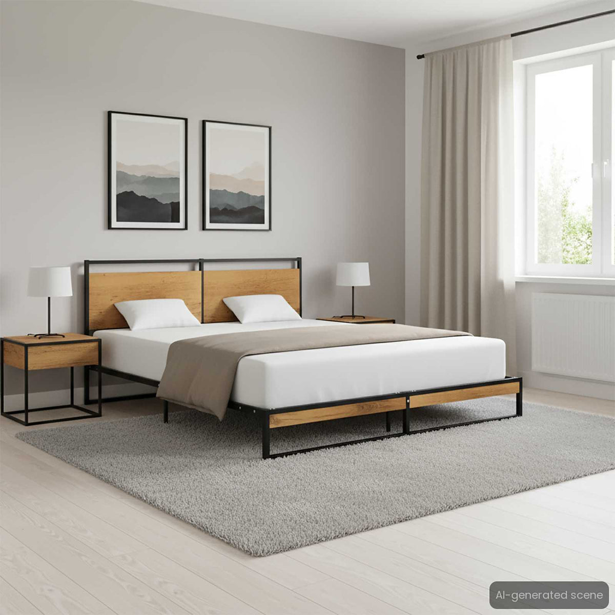 Giroletto in Metallo 160x200 cm