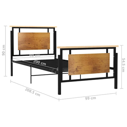 Giroletto in Metallo 90x200 cm