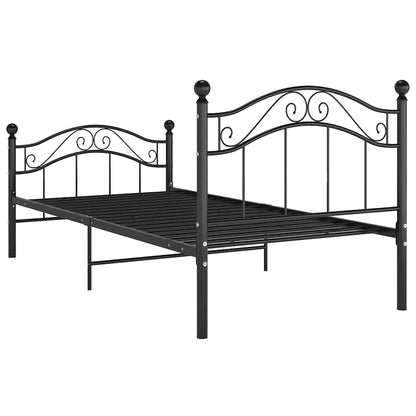 Giroletto Nero in Metallo 100x200 cm