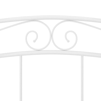 Giroletto Bianco in Metallo 140x200 cm - homemem39