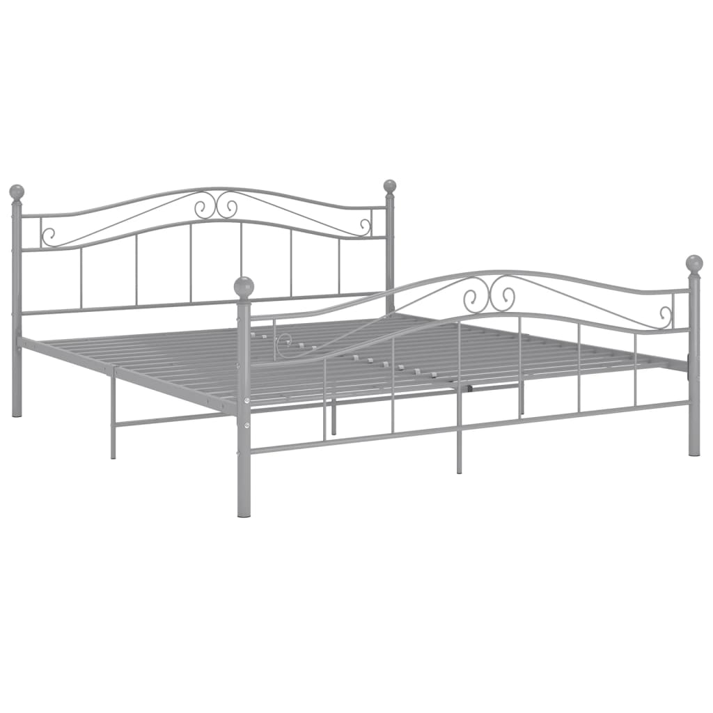 Giroletto Grigio in Metallo 140x200 cm | homemem39