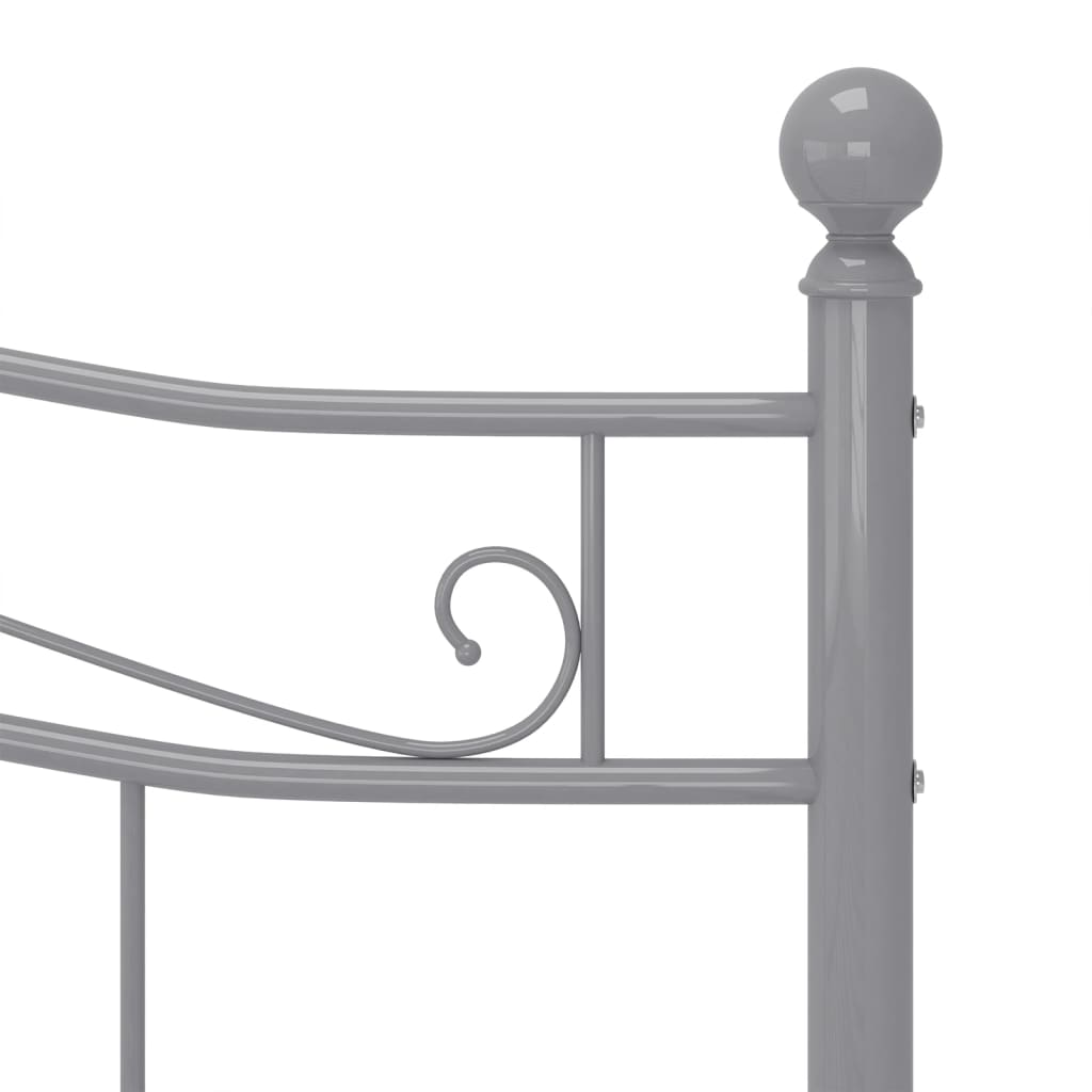 Giroletto Grigio in Metallo 140x200 cm | homemem39