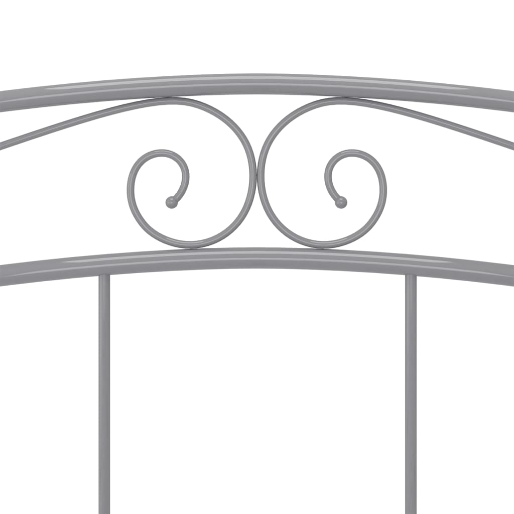 Giroletto Grigio in Metallo 140x200 cm | homemem39