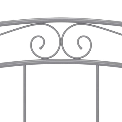 Giroletto Grigio in Metallo 140x200 cm | homemem39