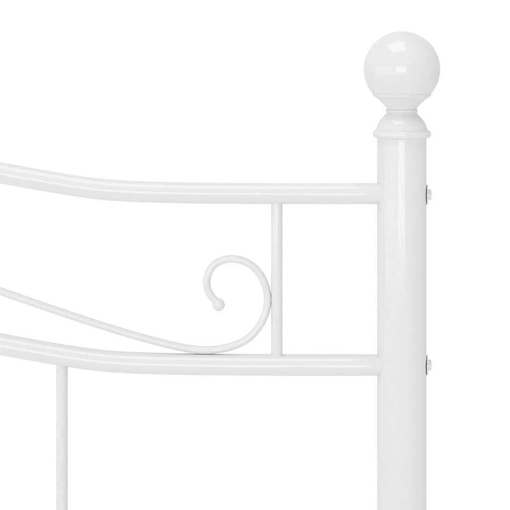 Giroletto Bianco in Metallo 160x200 cm
