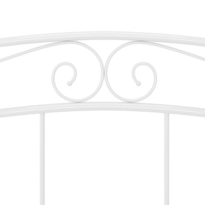 Giroletto Bianco in Metallo 160x200 cm - homemem39
