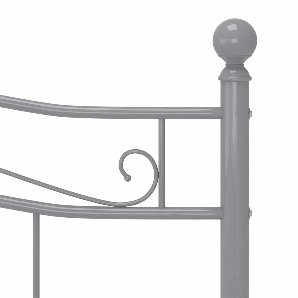 Giroletto Grigio in Metallo 160x200 cm