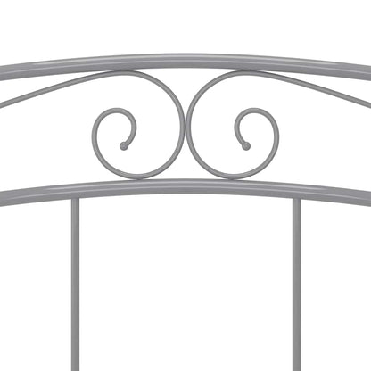 Giroletto Grigio in Metallo 160x200 cm