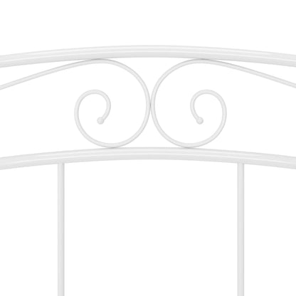 Giroletto Bianco in Metallo 180x200 cm - homemem39