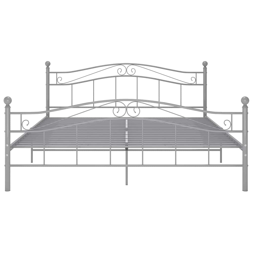 Giroletto Grigio in Metallo 180x200 cm | homemem39