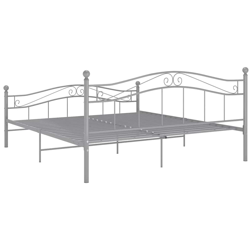 Giroletto Grigio in Metallo 180x200 cm | homemem39