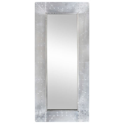 Specchio Stile Aviatore 110x50 cm in Metallo | homemem39
