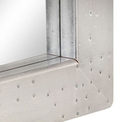 Specchio Stile Aviatore 110x50 cm in Metallo | homemem39