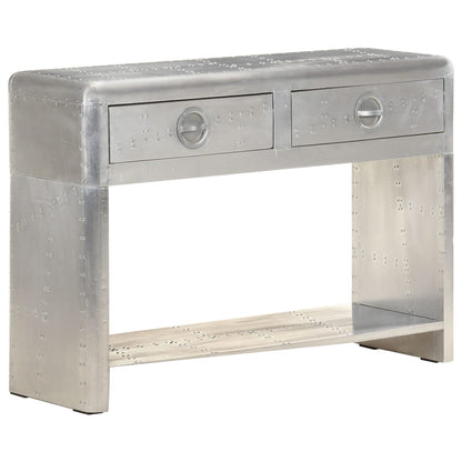 Sideboard im Aviator-Stil, 110 x 35 x 75 cm, aus Metall