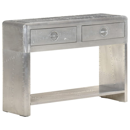 Sideboard im Aviator-Stil, 110 x 35 x 75 cm, aus Metall