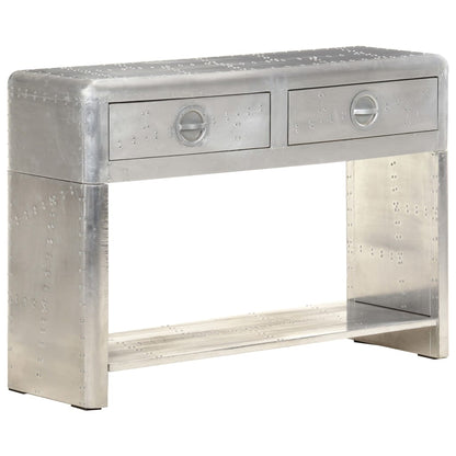 Credenza Stile Aviatore 110x35x75 cm in Metallo