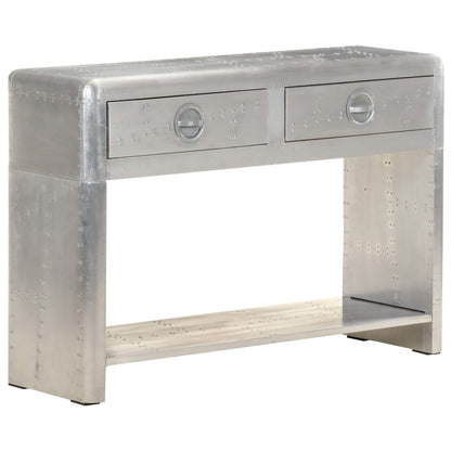 Sideboard im Aviator-Stil, 110 x 35 x 75 cm, aus Metall