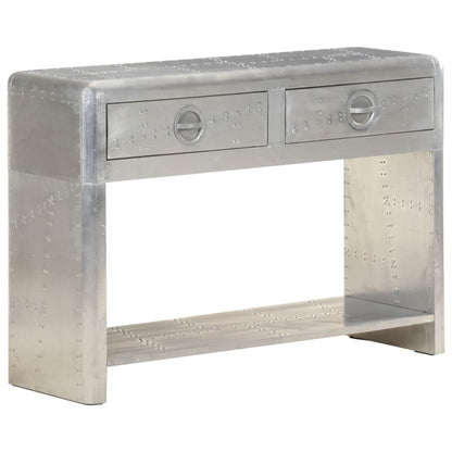 Sideboard im Aviator-Stil, 110 x 35 x 75 cm, aus Metall