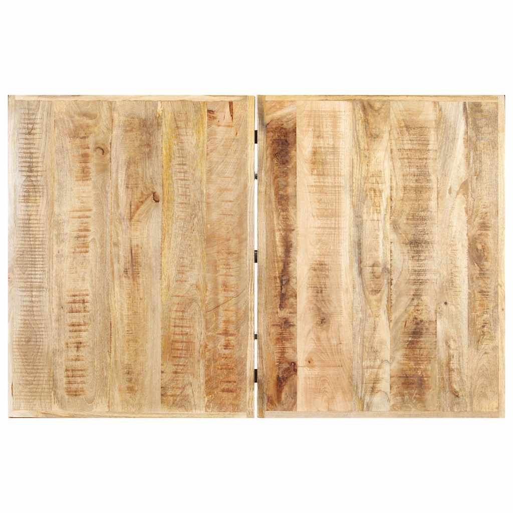 Tavolino da Salotto 142x90x42 cm in Legno Massello di Mango
