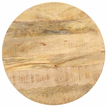 Tavolino di Servizio 48x48x56cm in Legno Massello di Mango