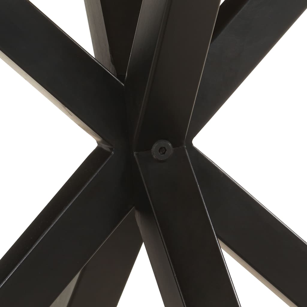 Tavolino di Servizio 68x68x56 cm in Legno Massello di Acacia