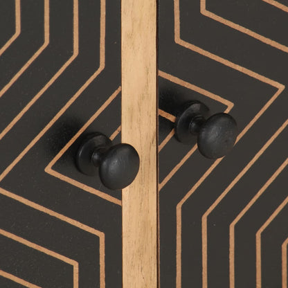 Mobile Porta TV 115x30x39 cm in Legno Massello di Acacia - homemem39