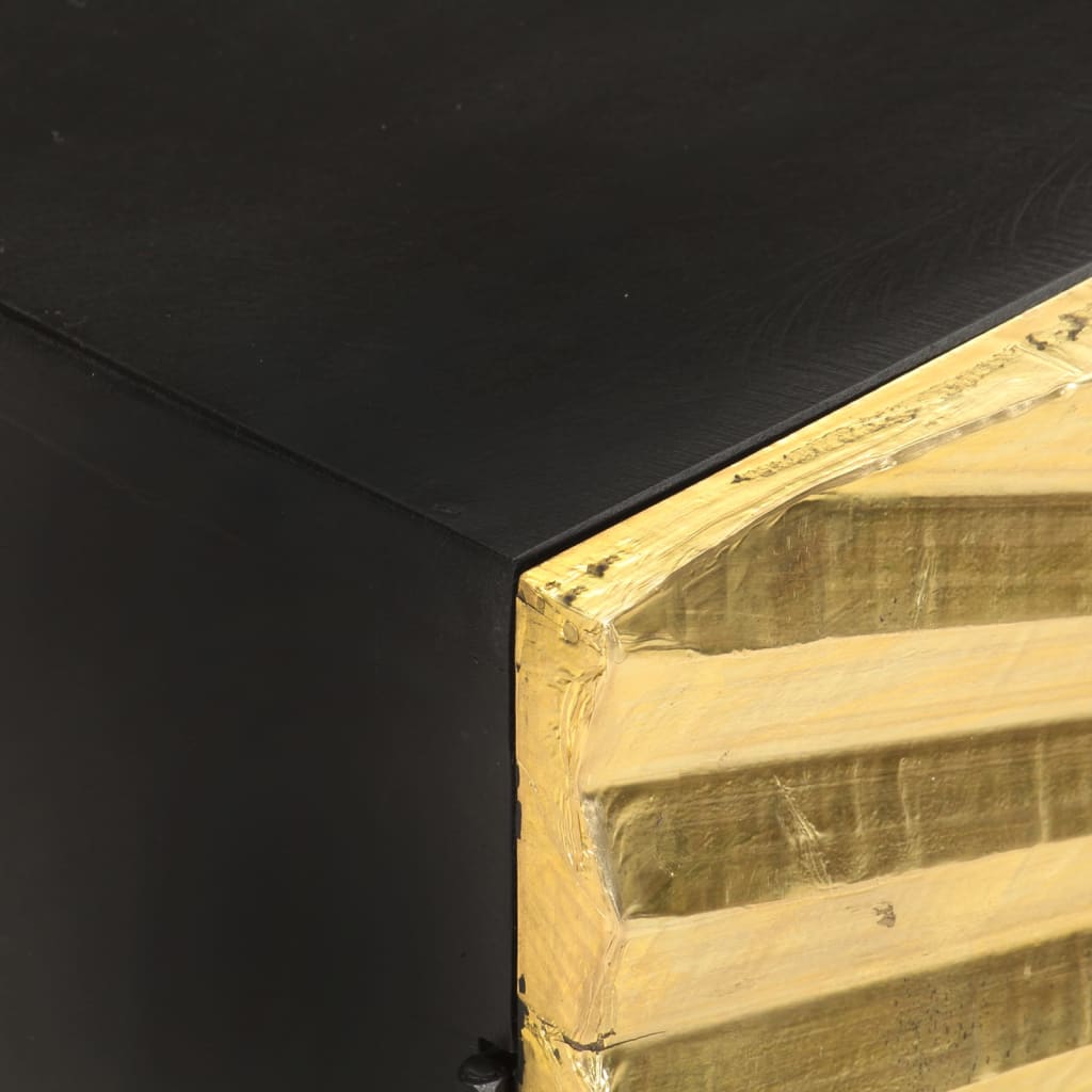 Mobile Porta TV 90x30x45 cm in Legno Massello di Mango