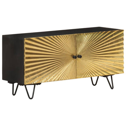Mobile Porta TV 90x30x45 cm in Legno Massello di Mango