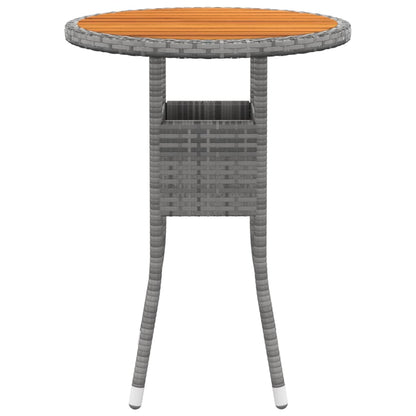 Set Divani da Giardino 5 pz in Polyrattan Grigio - homemem39